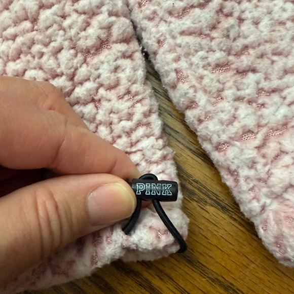 Victoria's Secret Pink Sherpa Hoodie - Picture 2 of 6